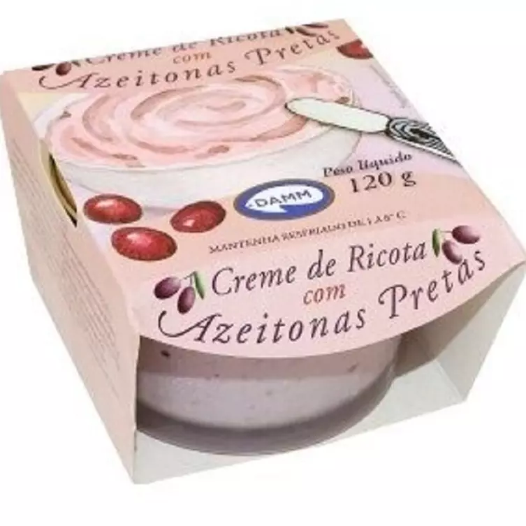 Creme de Ricota com Azeitonas Pretas
