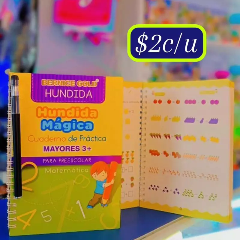 Cuaderno Borrable matemáticas