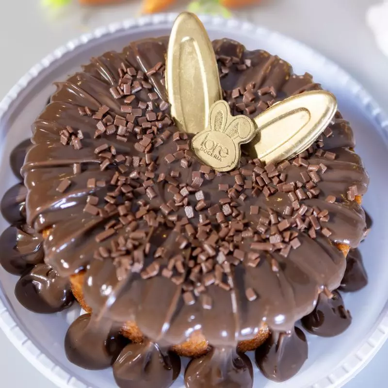 BOLO DE CENOURA DE PÁSCOA