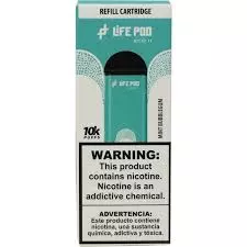 Refil Life Pod 10k Mint Bubblegum
