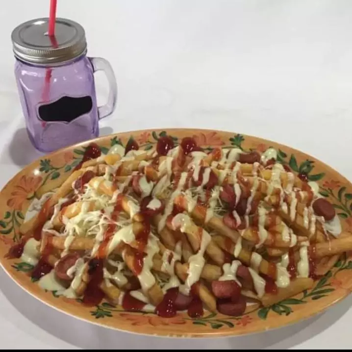 Combo # 4 Taco y Salchipapas + Ref.