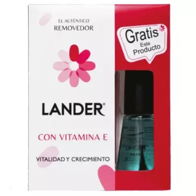 Removedor Lander 55ml + base endurec