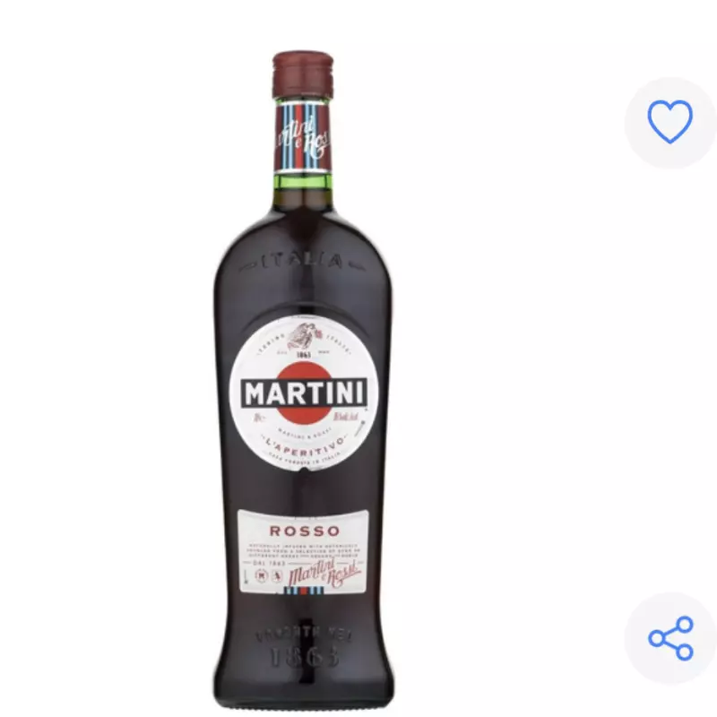 Vermouth Rosso 750 Ml Martini
