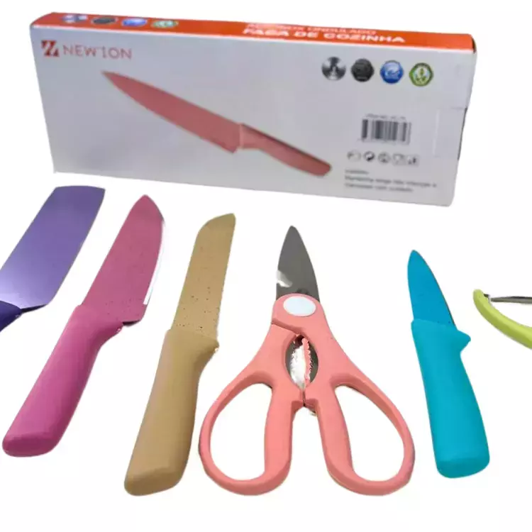 KIT FACAS/TESOURA NEW'TON