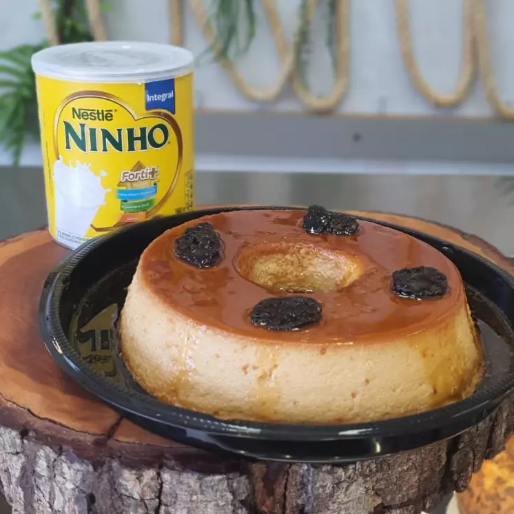 PUDIM DE LEITE NINHO