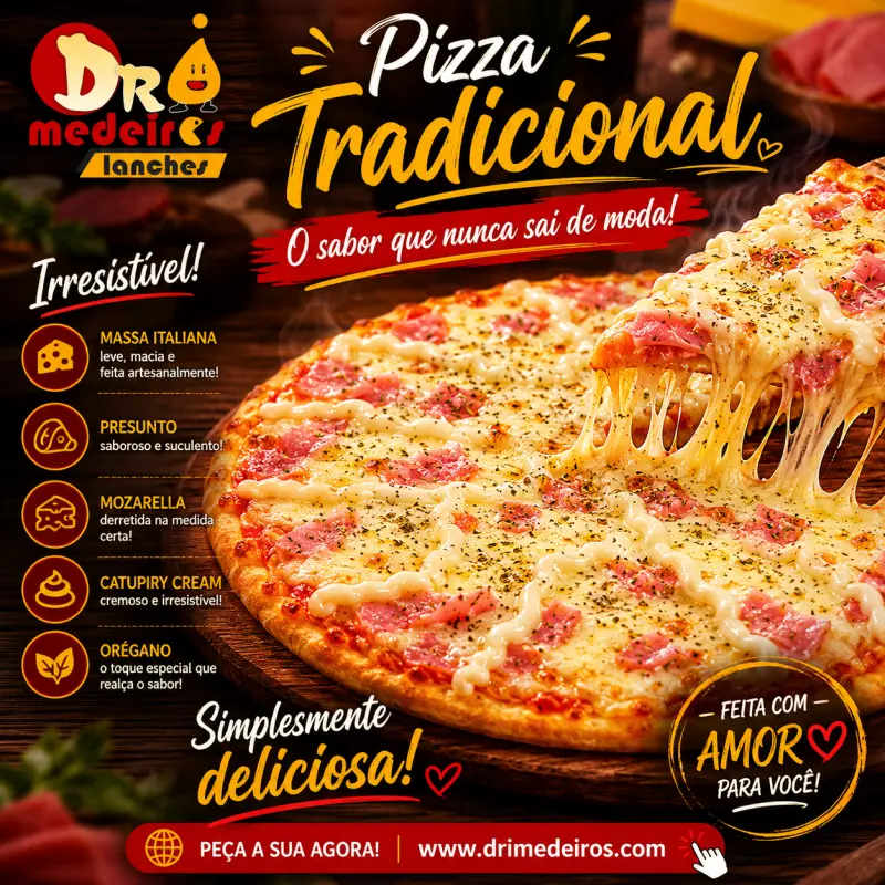 Pizza tradicional