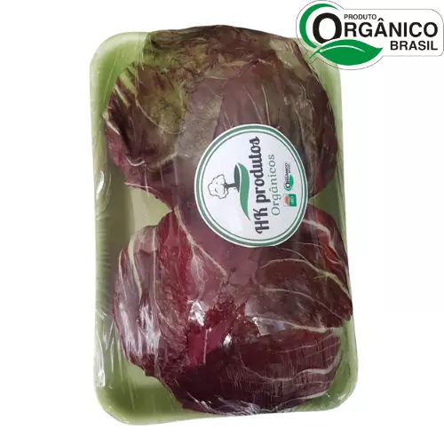 Radicchio Orgânico Bandeja