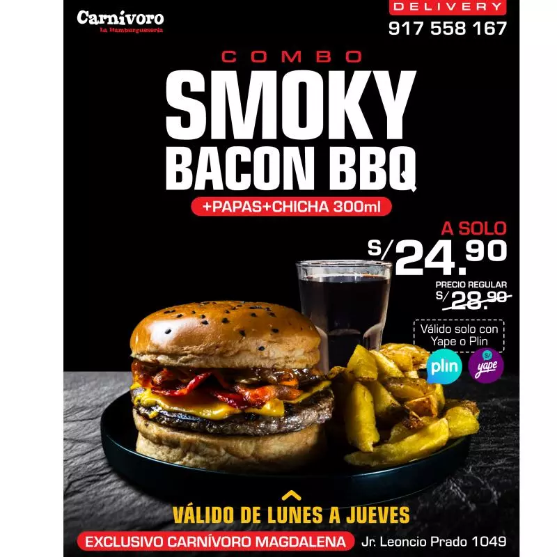 Súper Promo Smoky todo marzo