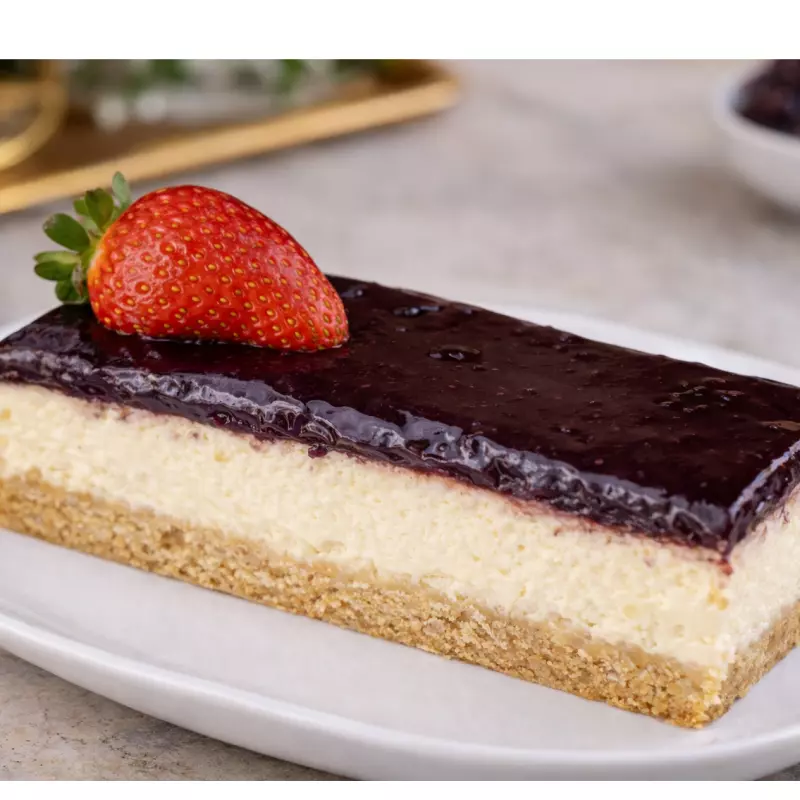 CHEESECAKE DE FRUTAS VERMELHAS