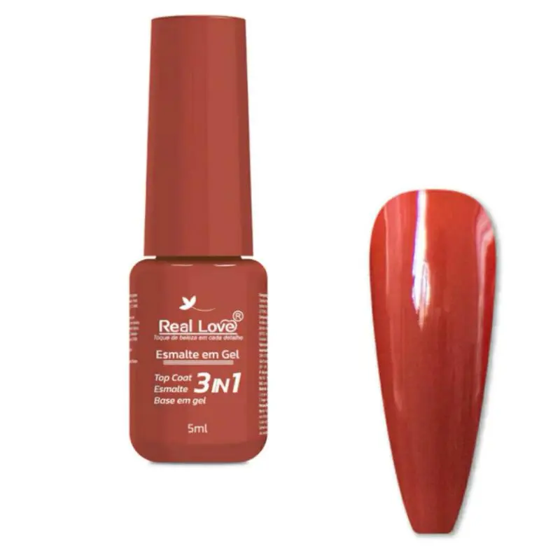 Esmalte Gel 3 Em 1 R.Love 5ml - 046