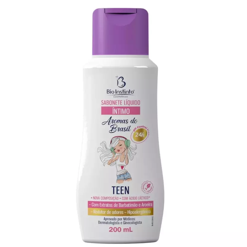 Sabonete íntimo teen 200ml