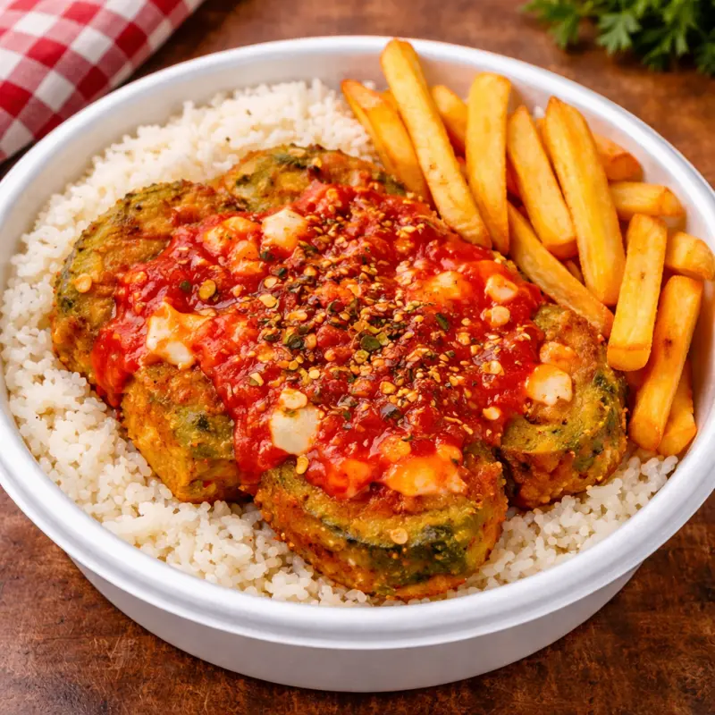 Abobrinha à Parmegiana