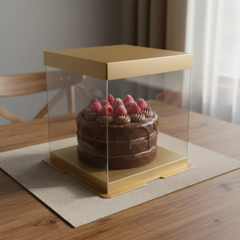 1188D CAJA DE ACETATO  - 26X25CM