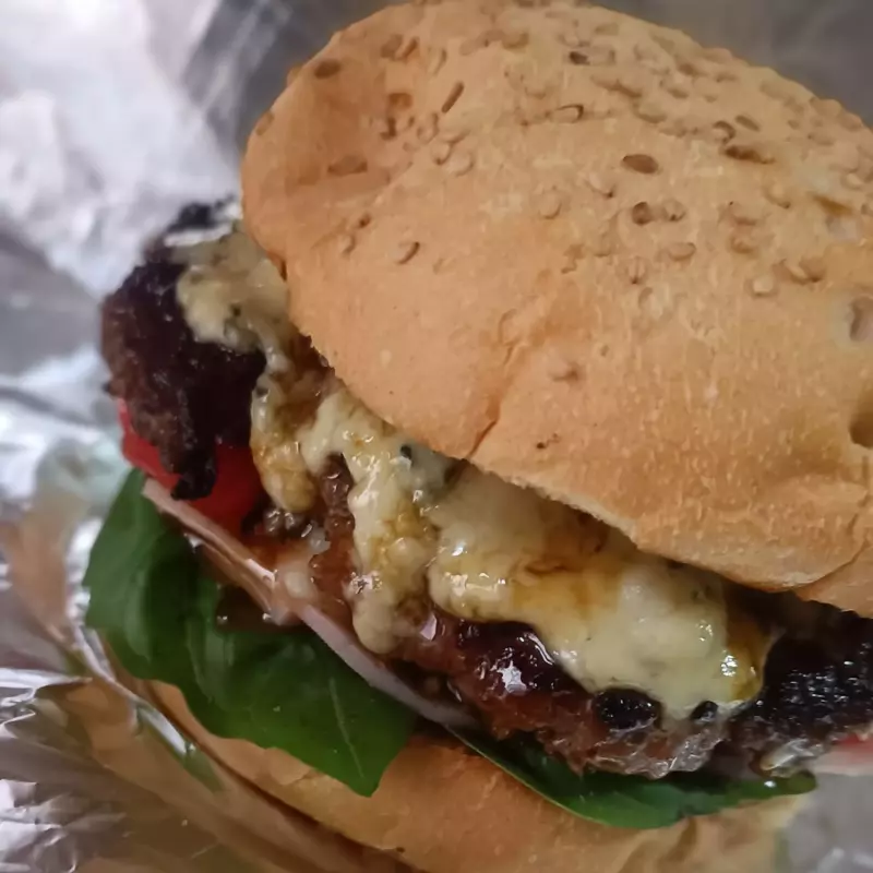 BURGER BLUE CHEESE