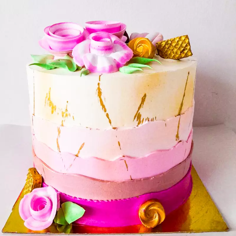 Torta Mariposa multicolor