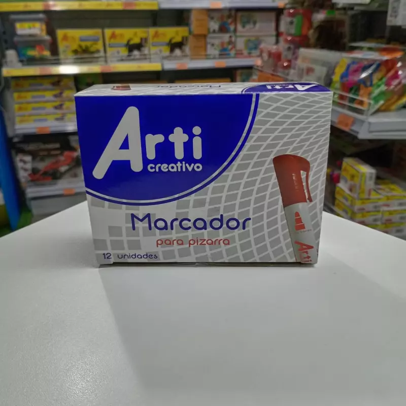 Plumón Rojo para Pizarra