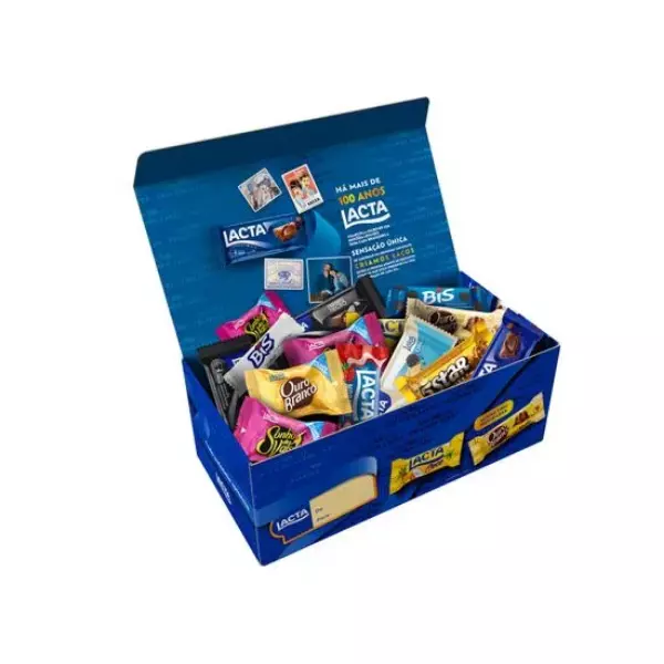 Caixa de bombom Lacta