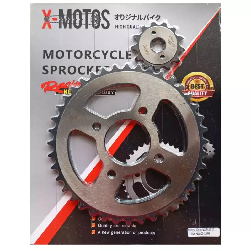 SET SPROCKET TTR 180 40T13T 520 XMAX