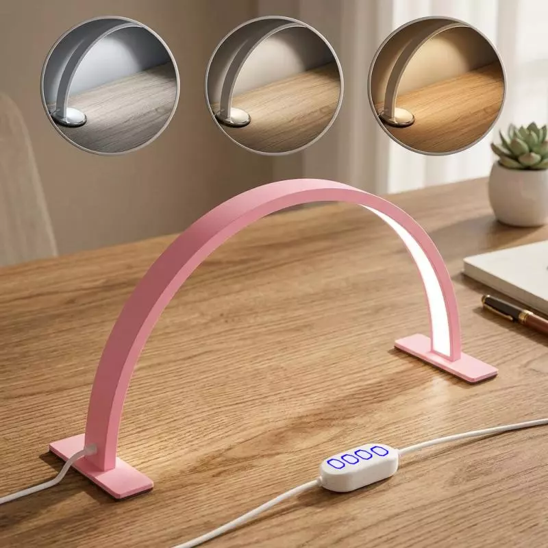 LÁMPARA LED MEDIA LUNA