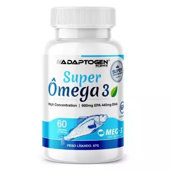 Ômega 3 60 caps adaptogen