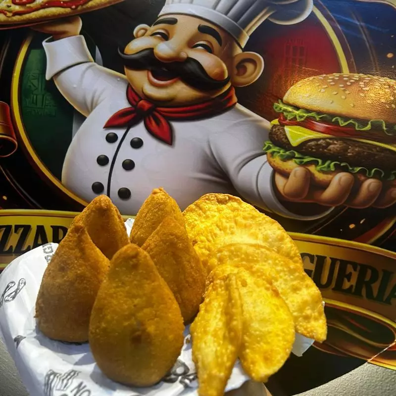 5 coxinhas + 5 pastéis