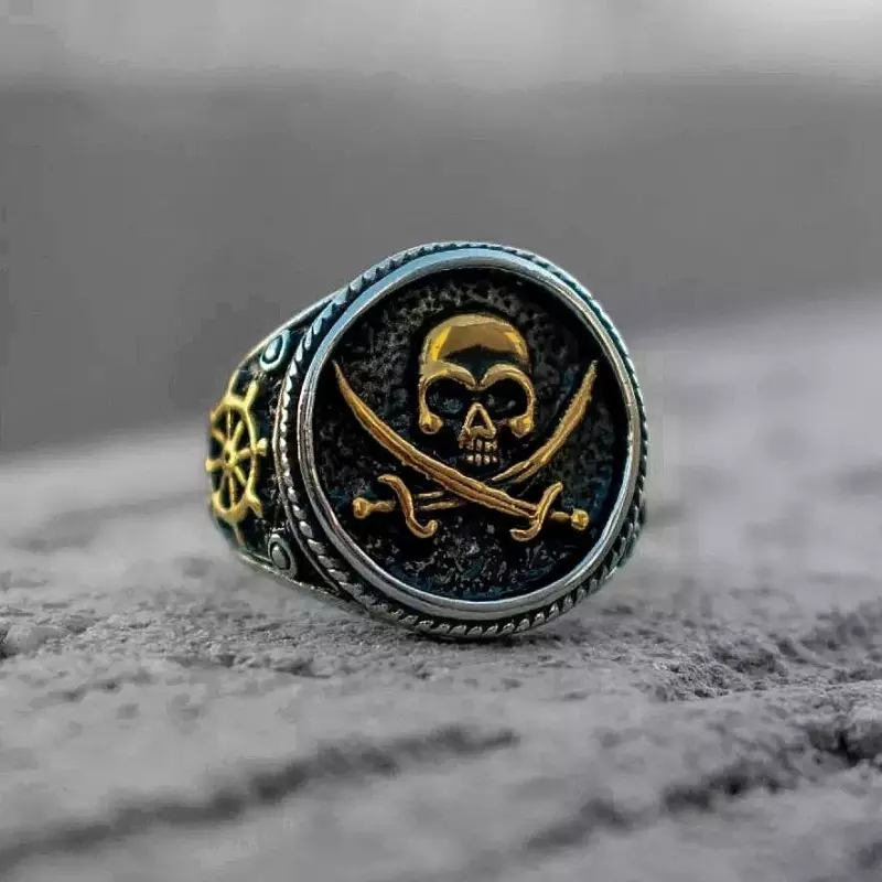 Pirate Skull Ring