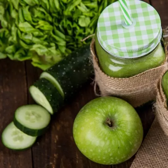 Detox de Maça, Pepino e Couve