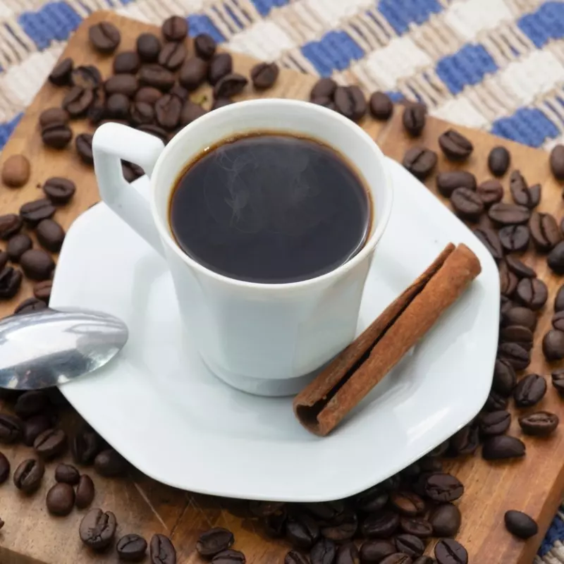 Café preto sem açúcar