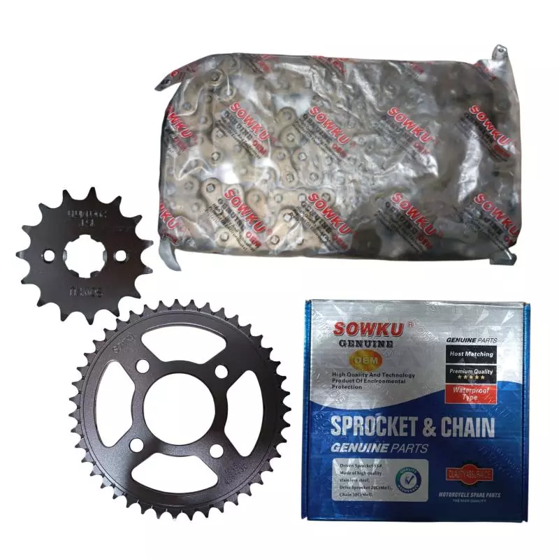 KIT ARRASTRE CBF150 43T 15T SOWKU