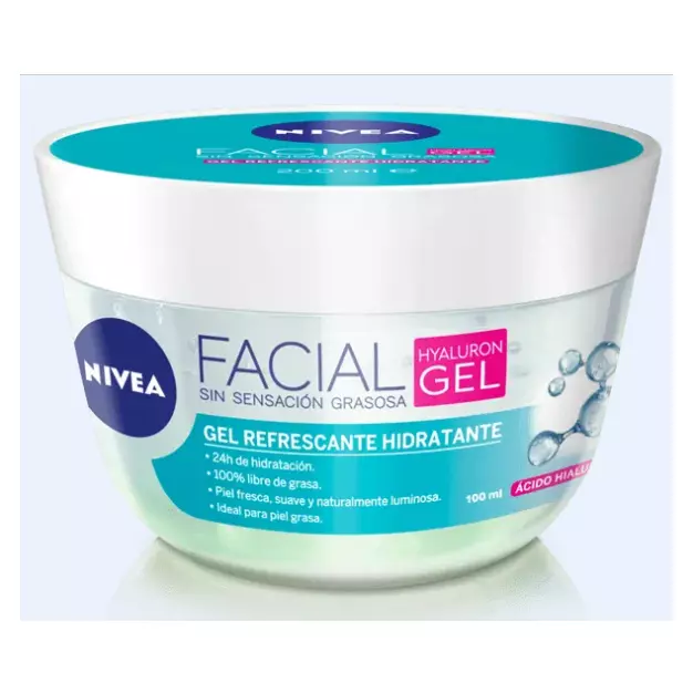 Crema facial Nivea gel hidratante