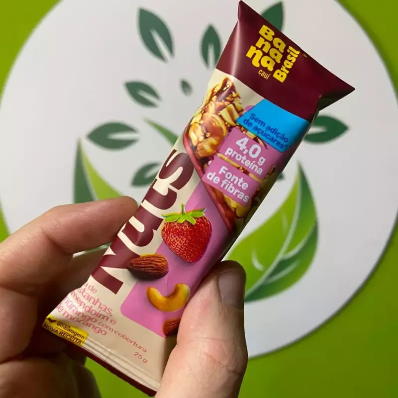 Nuts Bar B. Brasil morango choc bran