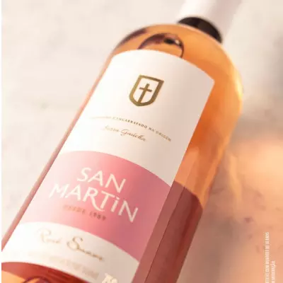 Vinho Rose Suave San Martin 750 Ml