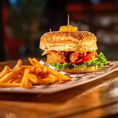 Hamburguesa de Pollo