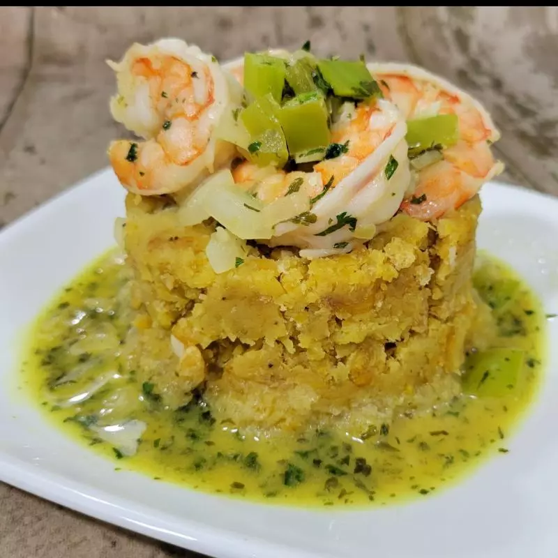 Mofongo de Camarones