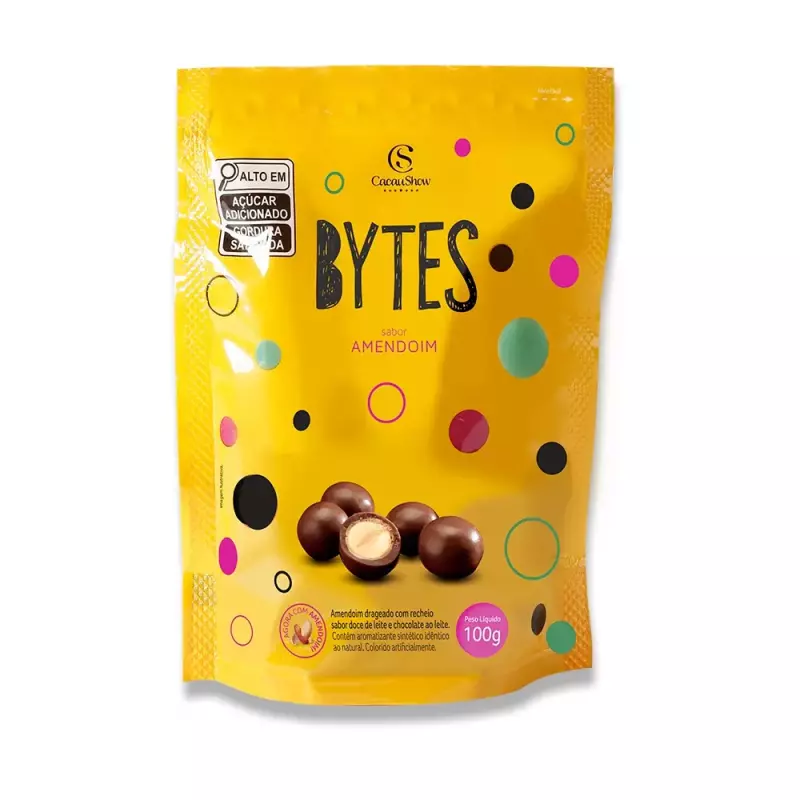 Drageado Bytes de Amendoim 100g