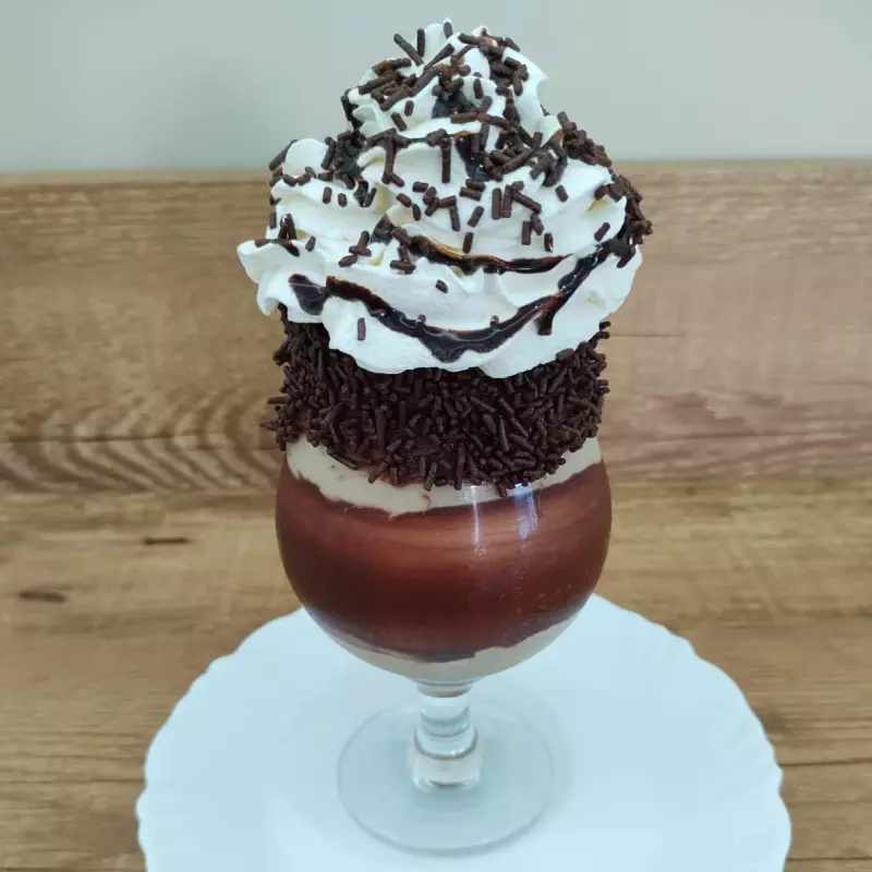 frapê de brigadeiro
