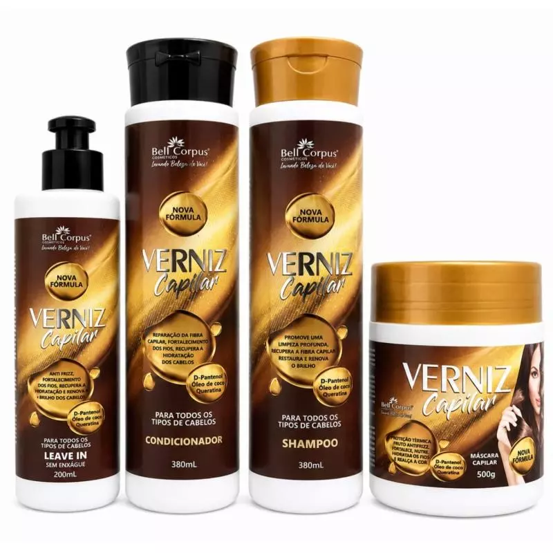 kit capilar Verniz