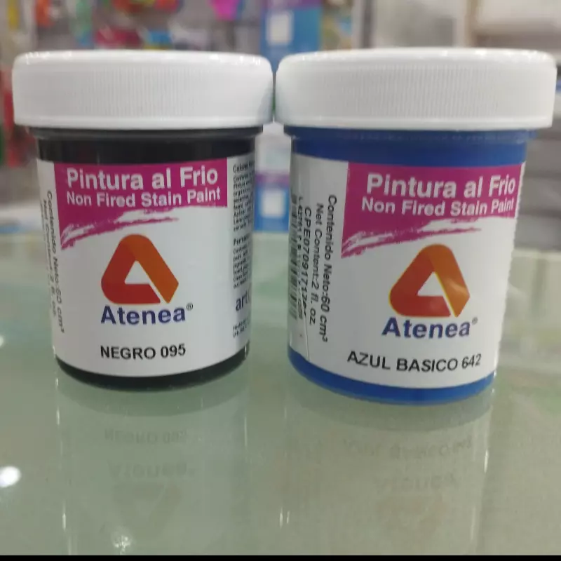 Pintura al frio Atenea