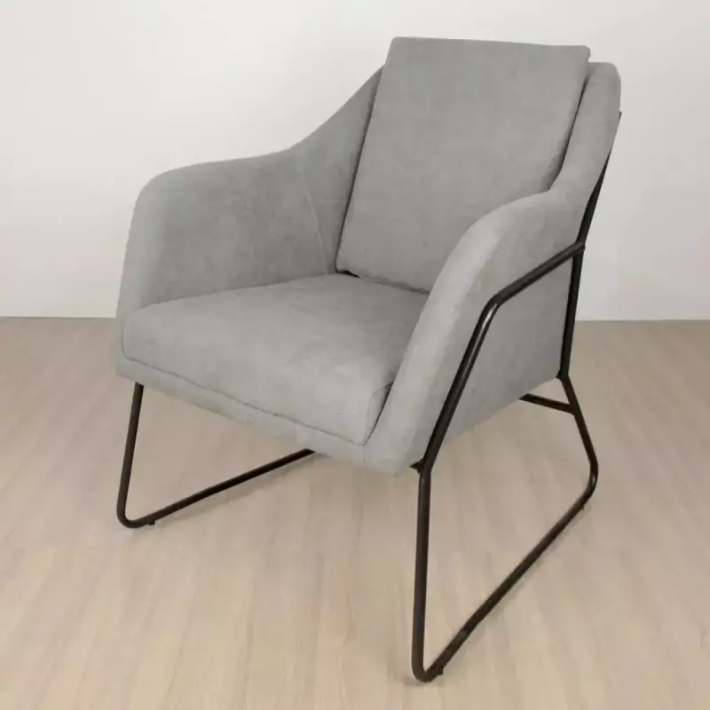 Sillón Montana Chenille Gris claro