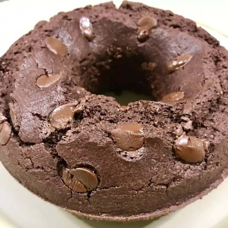 Bolo Redondo de Cacau c/ Gotas 15cm