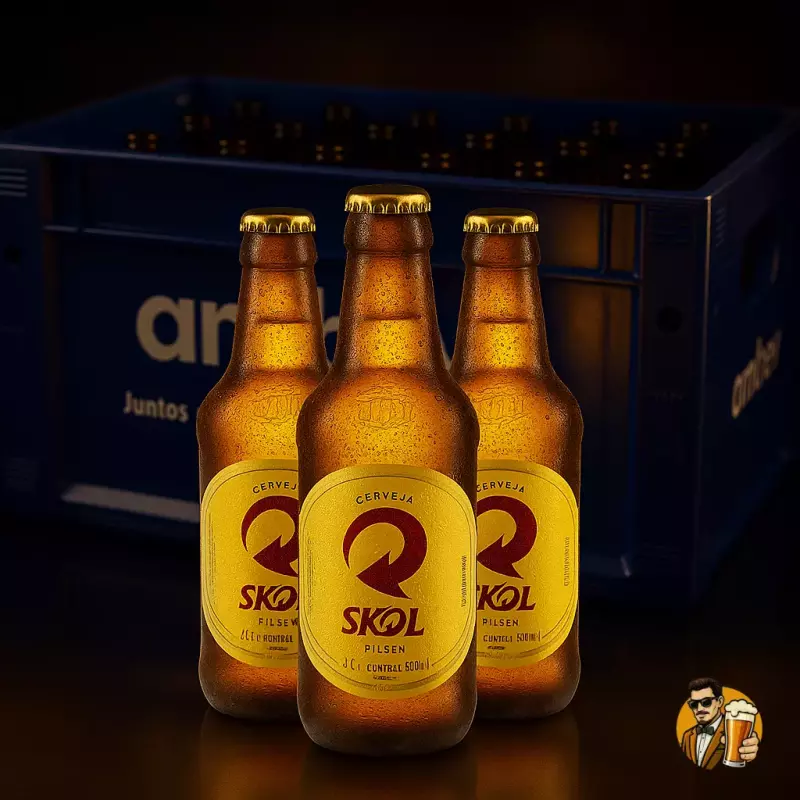 Skol litrinho (caixa c\ 24 und)