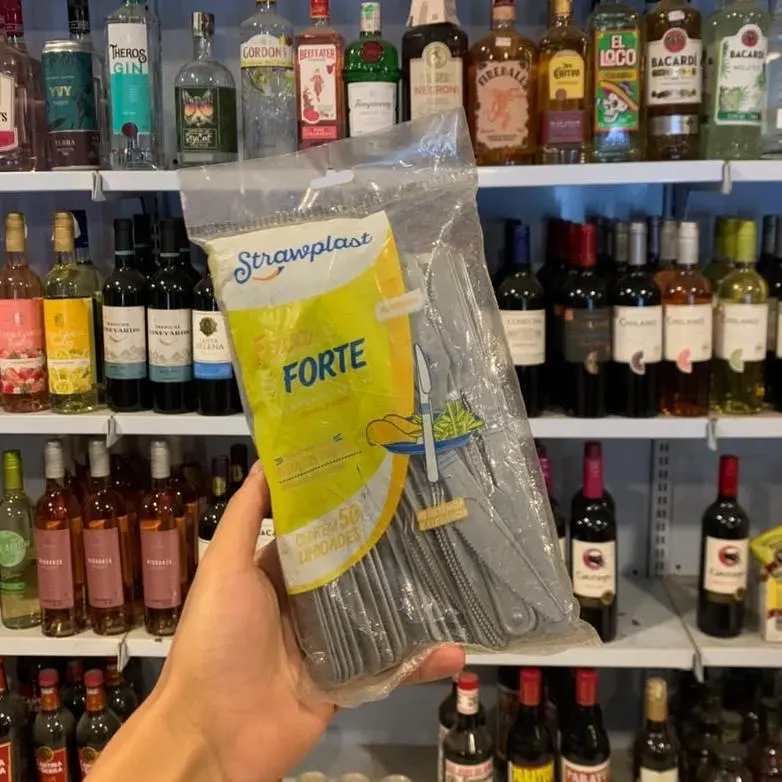 FACA PLÁSTICO FORTE 50UN