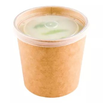 Contenedor Redondo Kraft 26oz