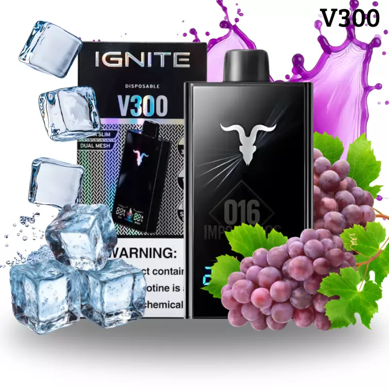 IGNITE V300 GRAPE ICE