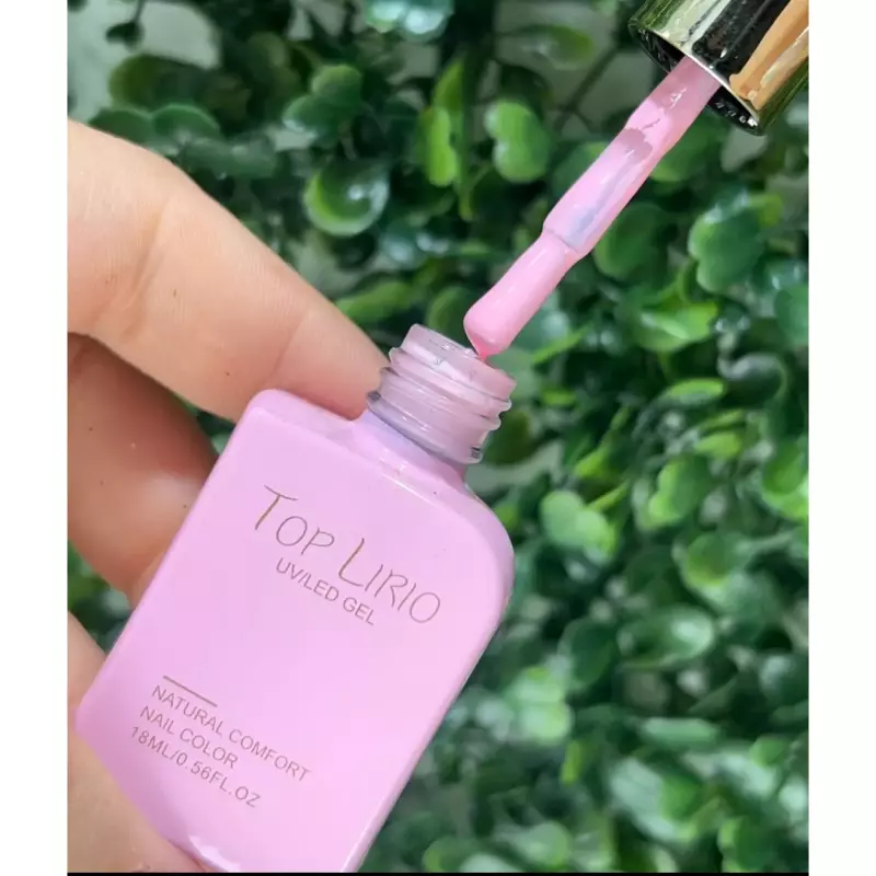 Esm.Gel Top Lírio Rosa N•003