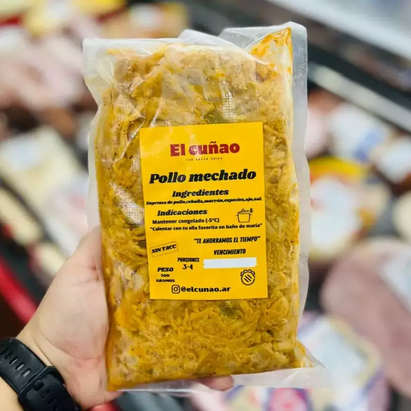 Pollo Mechado Sazonado