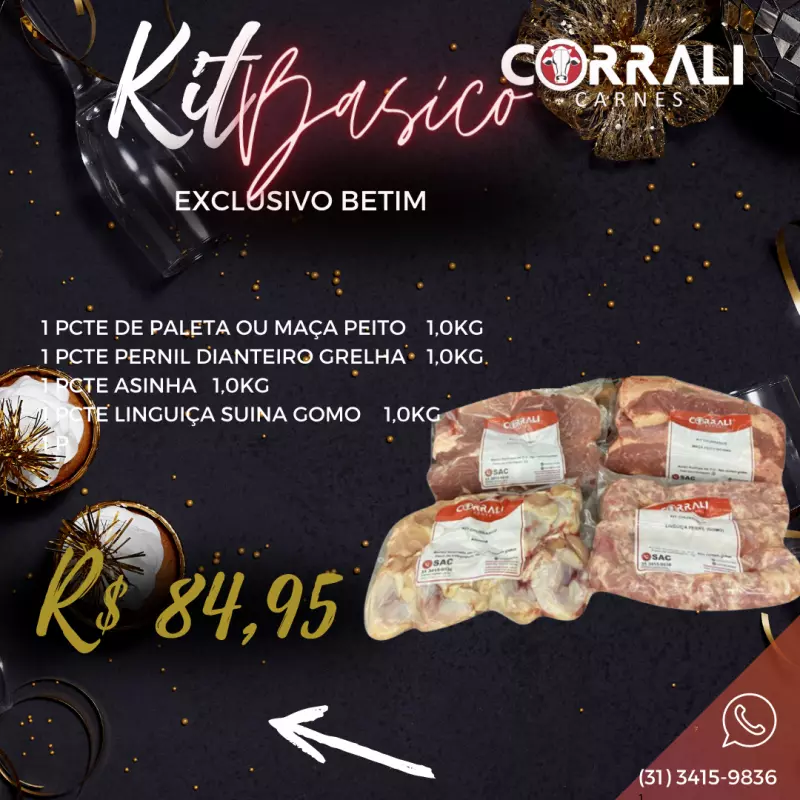 kit Churrasco Basico Betim - 000331