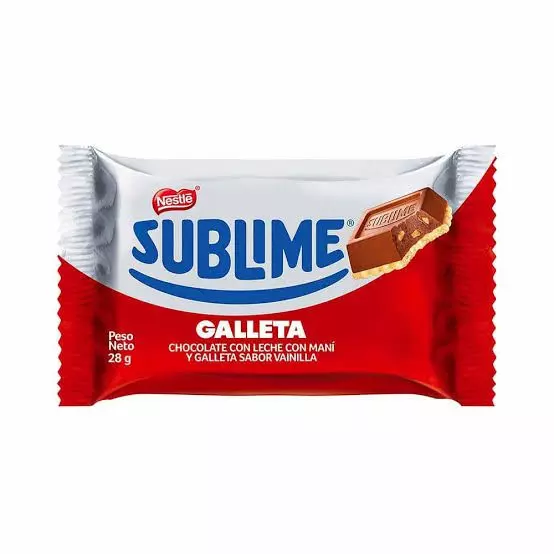 SUBLIME GALLETA 28GR