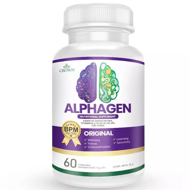 ALPHAGEN 60 CAPSULAS