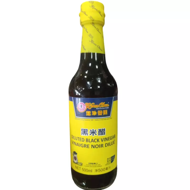黑米醋 Vinagre de arroz negro